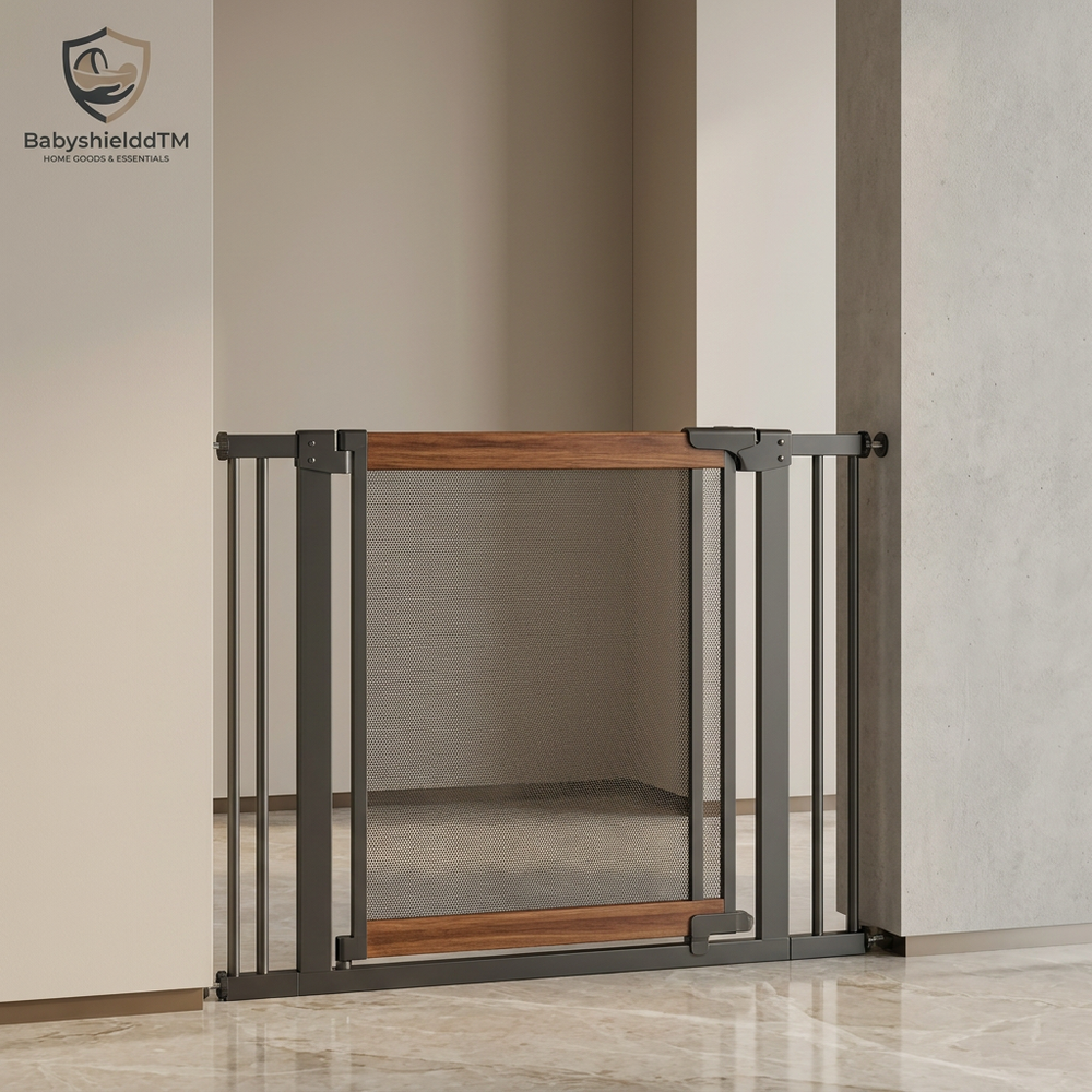 Babyshieldd™ Modern Mesh Safety Gate