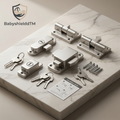 Babyshieldd™ SecureHome Metal Lock & Latch Kit