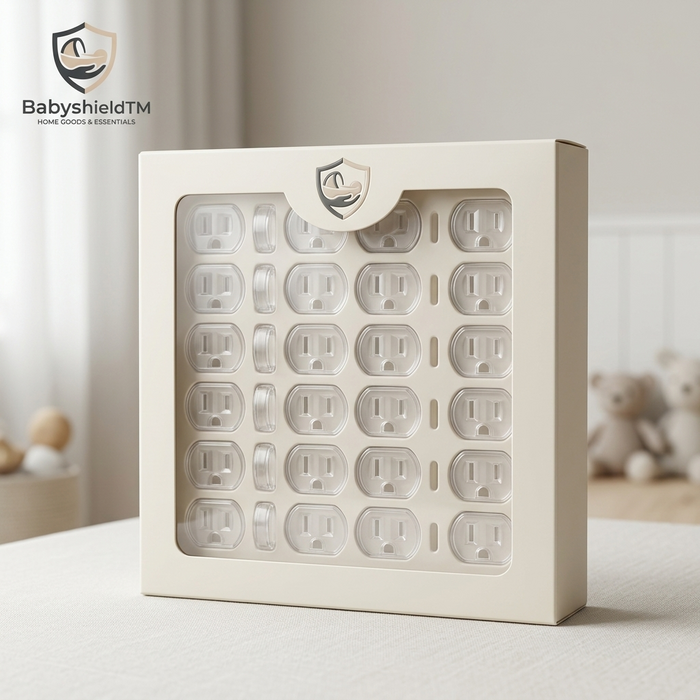 Babyshieldd™ Clear Outlet Cover Safety Set