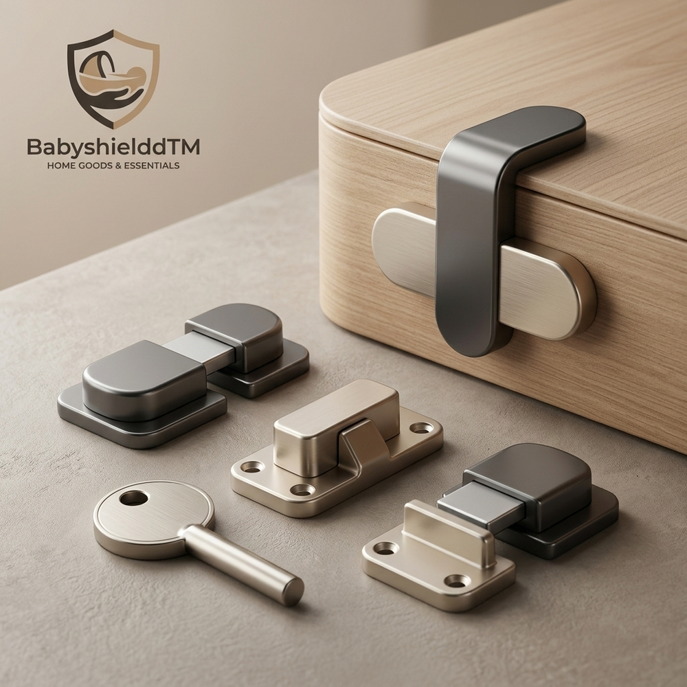 Babyshieldd™ Premium Cabinet Lock & Key Set