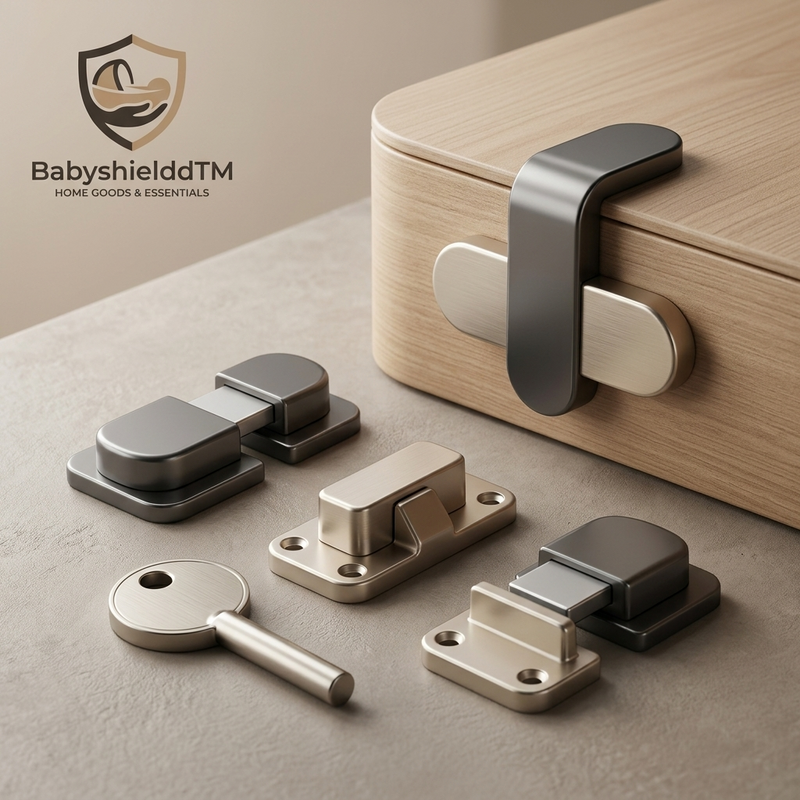Babyshieldd™ Premium Cabinet Lock & Key Set