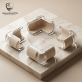 Babyshieldd™ Clear Cushion Corner Protector Set
