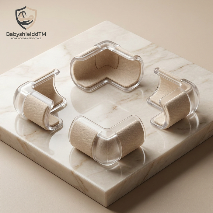 Babyshieldd™ Clear Cushion Corner Protector Set
